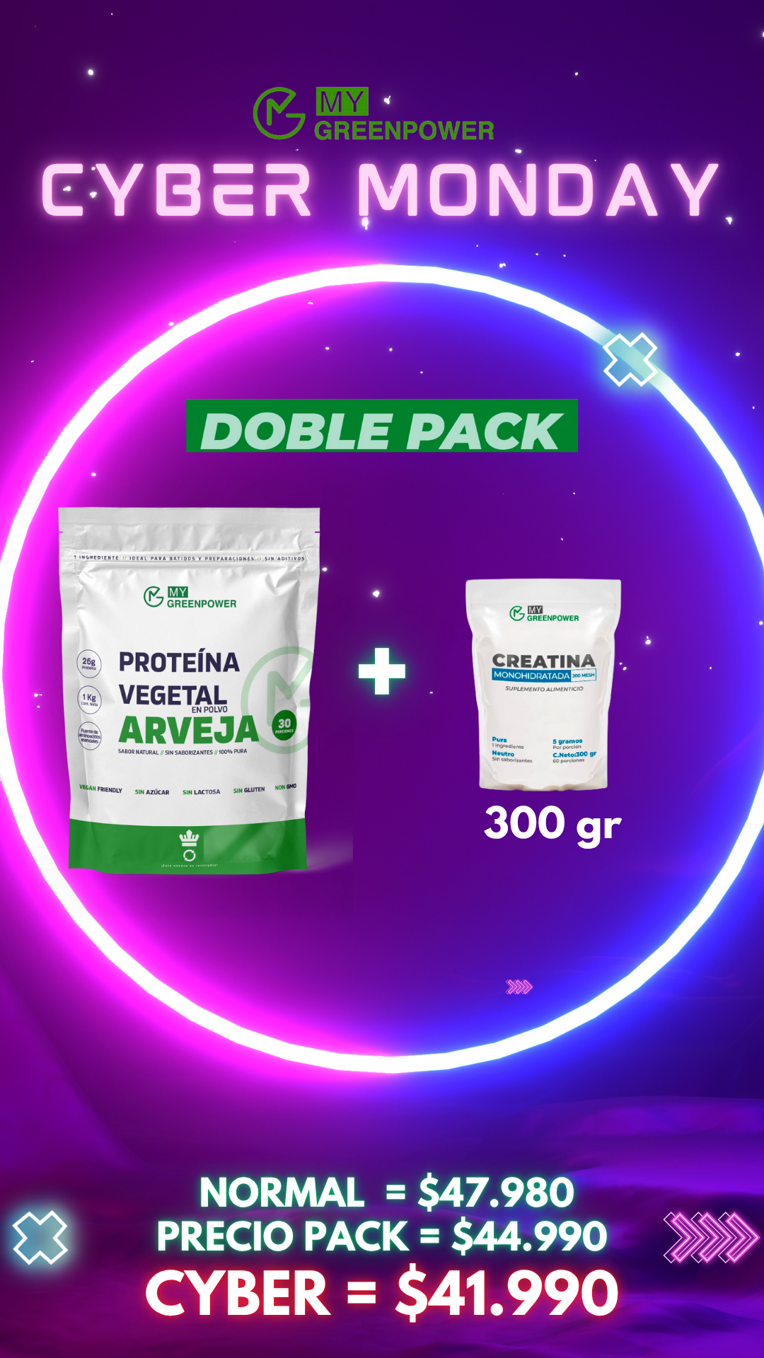 CYBER Pack DOUBLE POWER