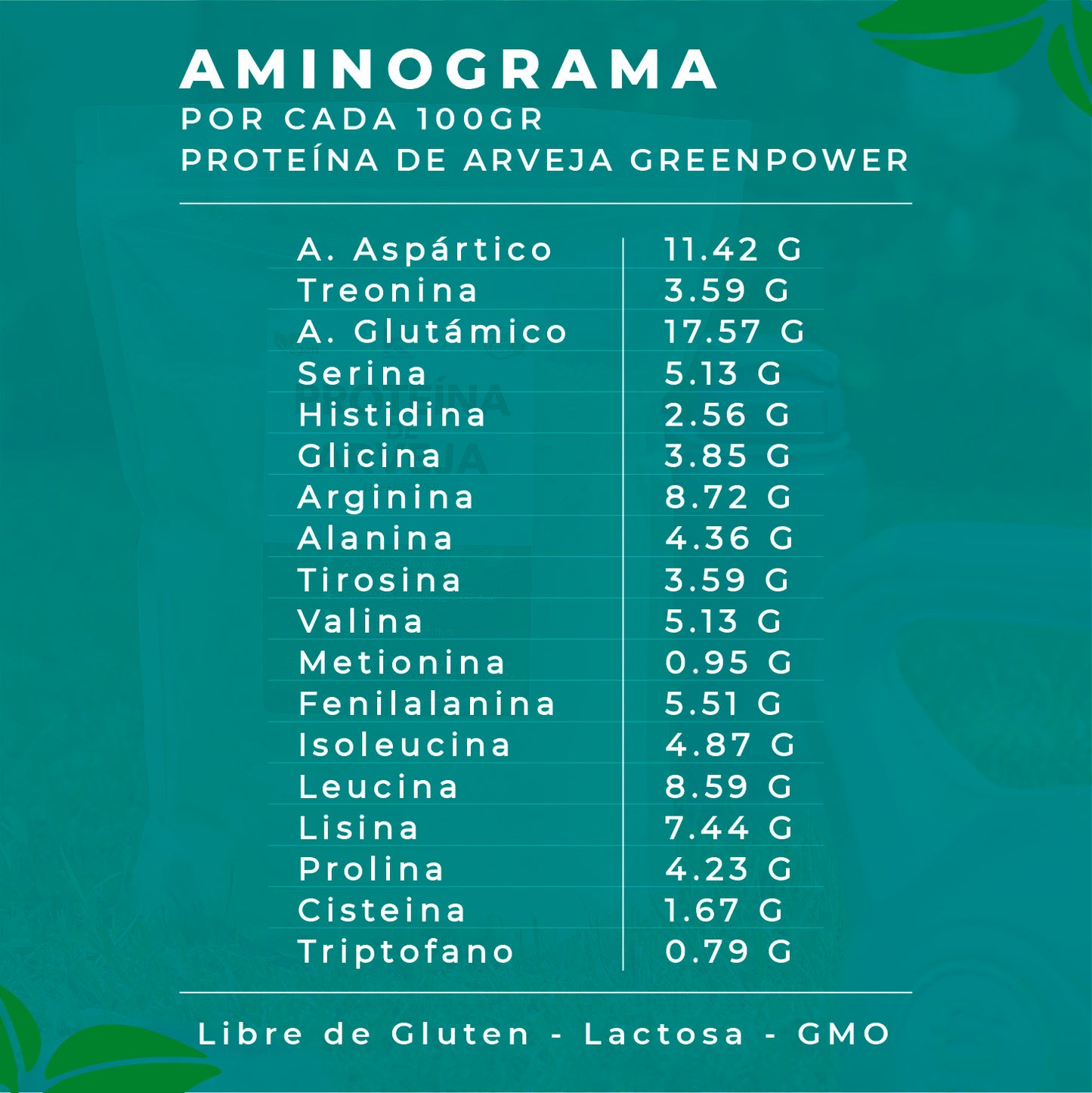 Saco Proteína de Arveja 20 kg