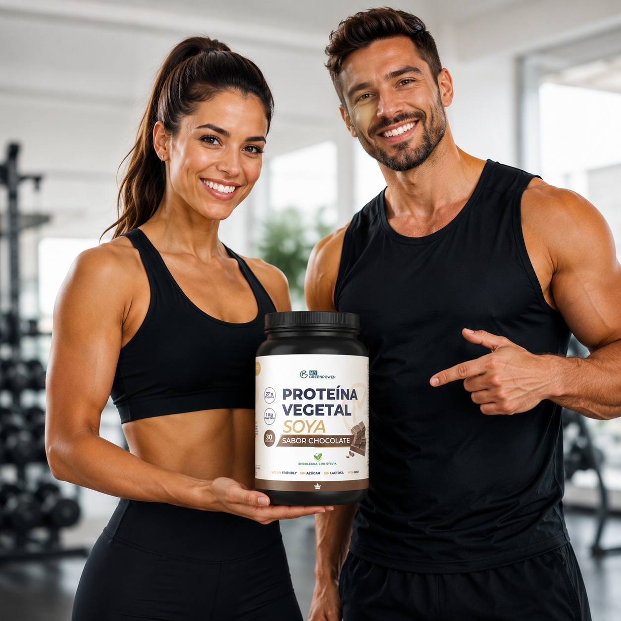 Proteína de Soya Sabor Chocolate