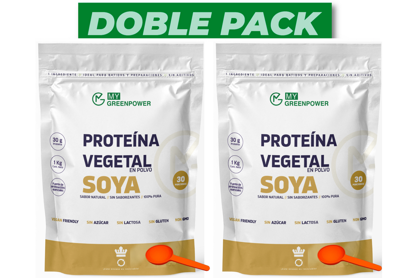 CYBER Proteína Vegan de soya