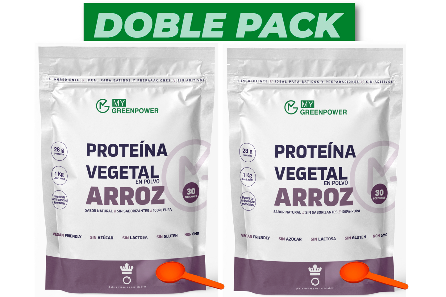 CYBER Proteína Vegan de arroz