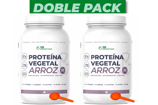 Doble Pack Proteína de arroz (2 kg)