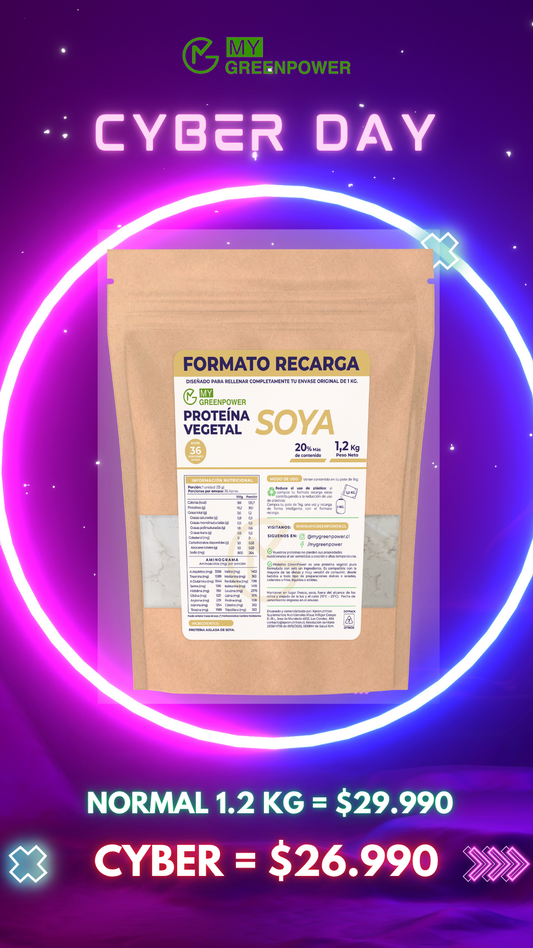 Proteina Soya RECARGA 1.2 kg
