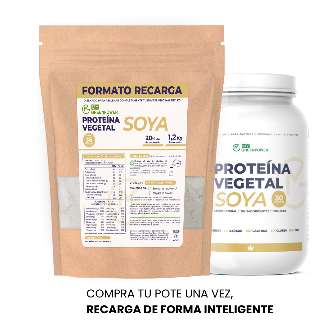 Proteina Soya RECARGA 1.2 kg