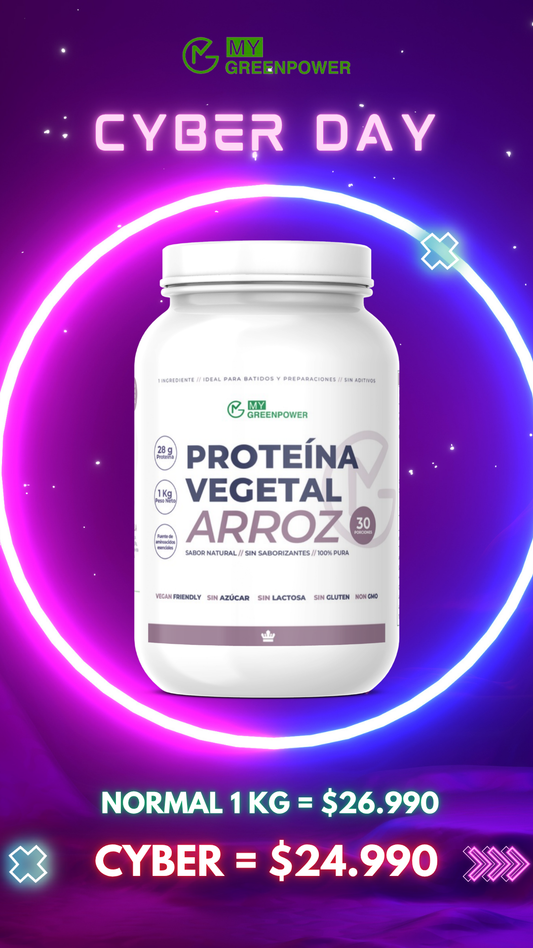 Proteína Vegan de arroz
