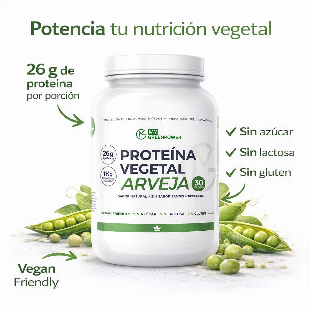 Doble Pack Proteína de arveja (2 kg)