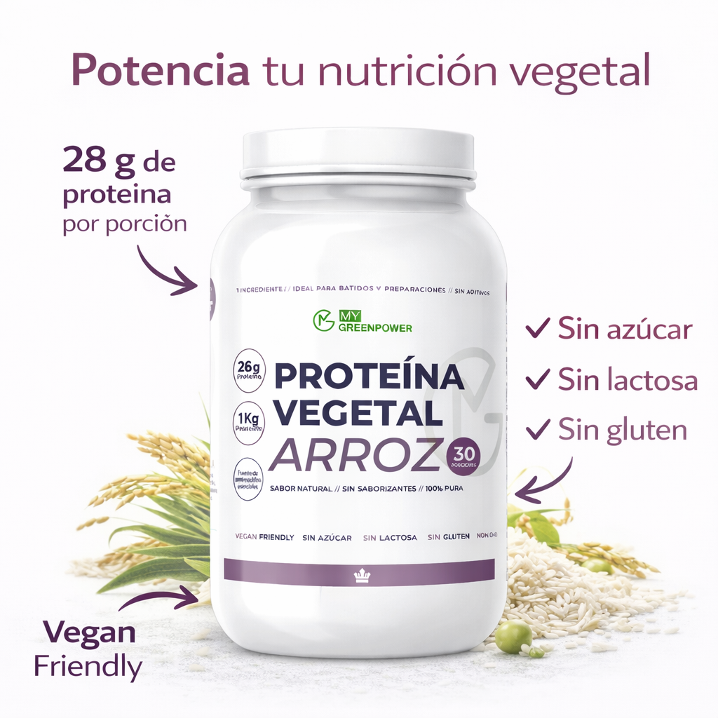 Doble Pack Proteína de arroz (2 kg)