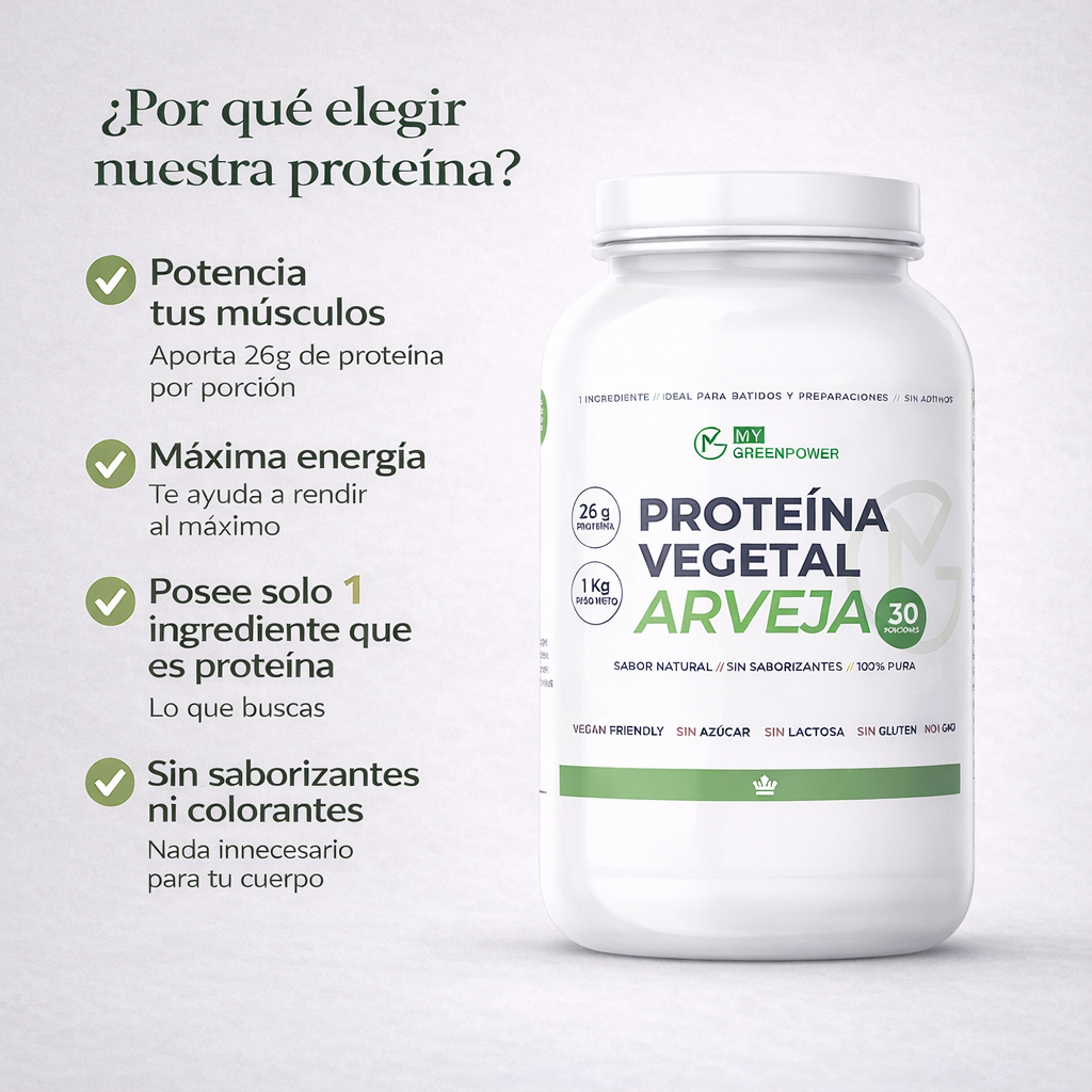 Doble Pack Proteína de arveja (2 kg)