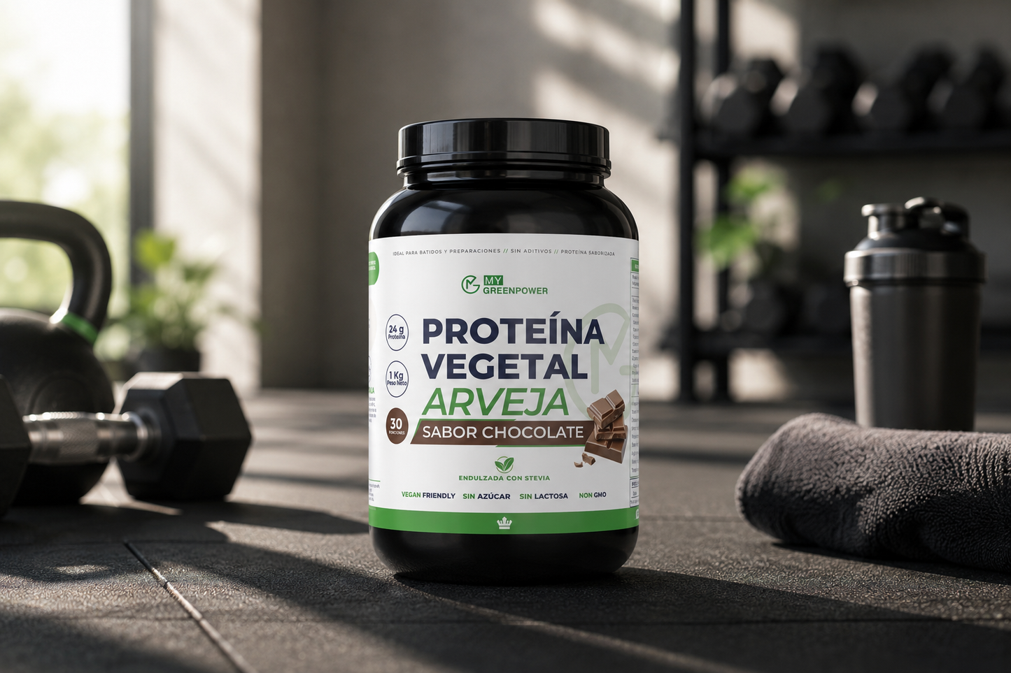 Proteína de Arveja Sabor Chocolate