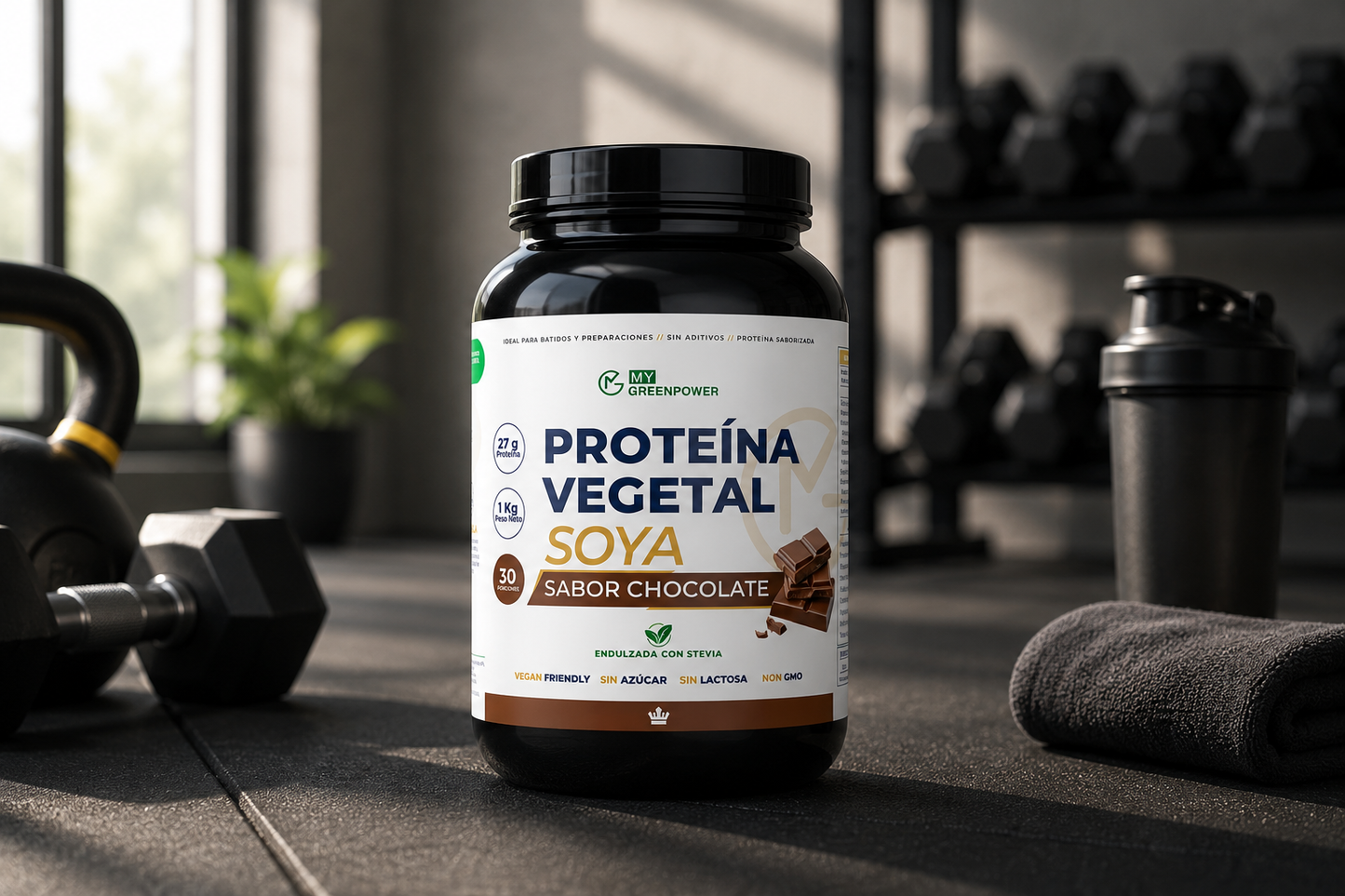 Proteína de Soya Sabor Chocolate