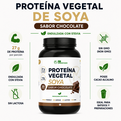 Proteína de Soya Sabor Chocolate