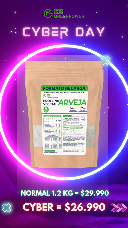 Proteína Arveja RECARGA 1.2 kg